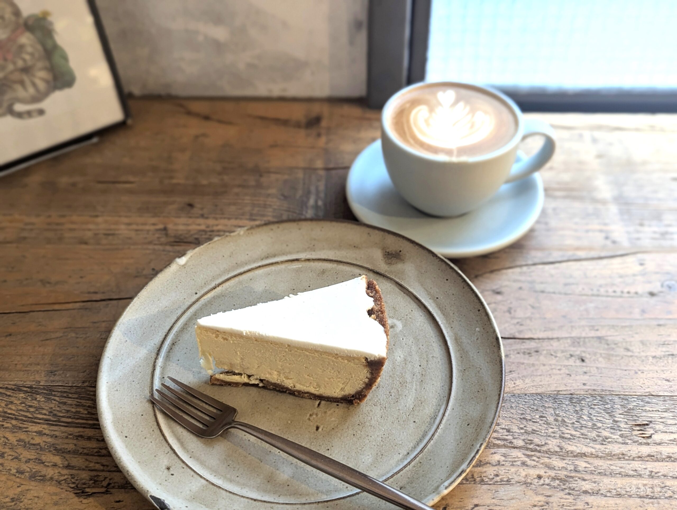 二足歩行coffee roastersのチーズケーキ (6)