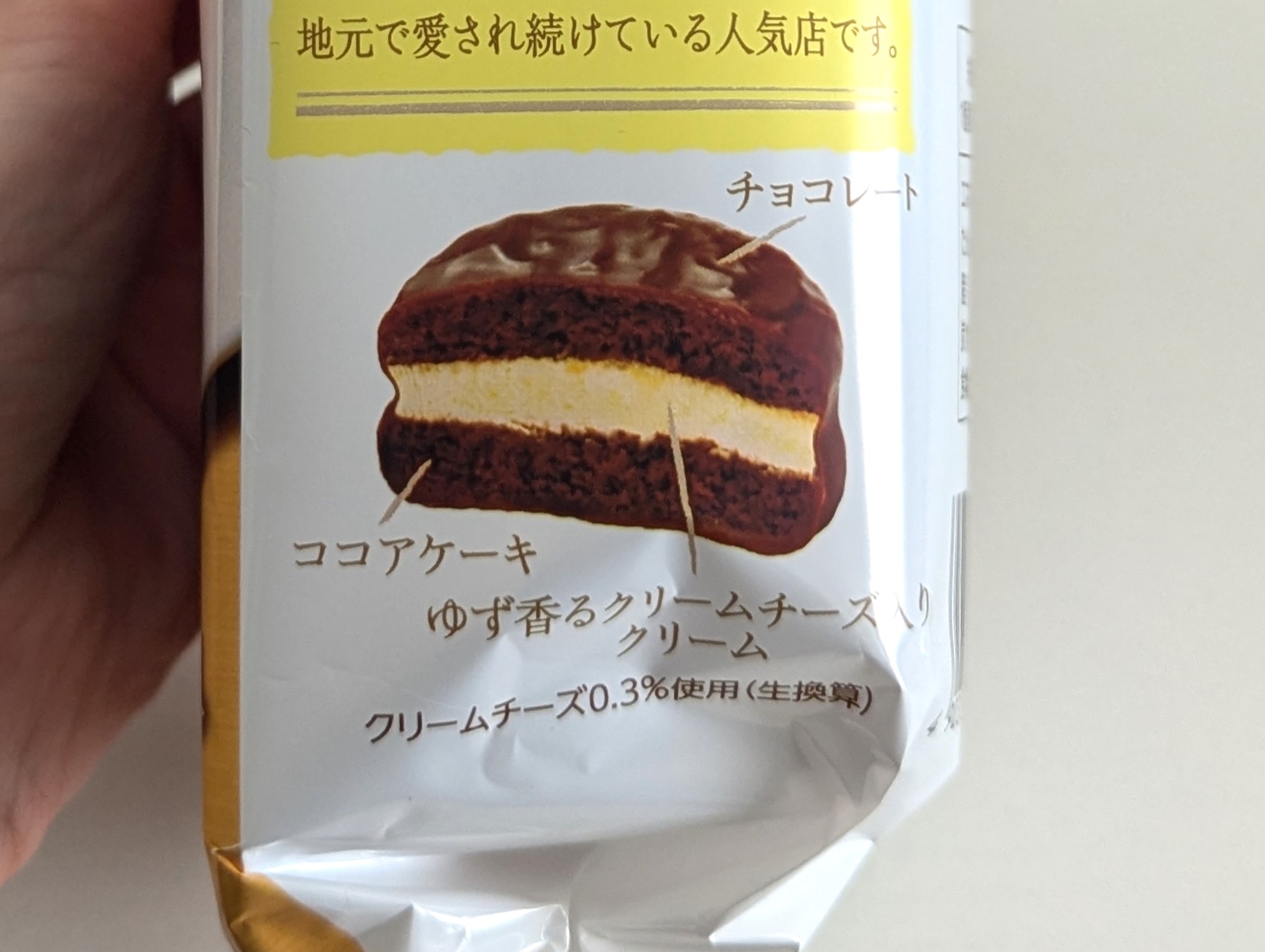 チョコパイ（高知、喫茶スプーンのベイクドチーズケーキ） (6)