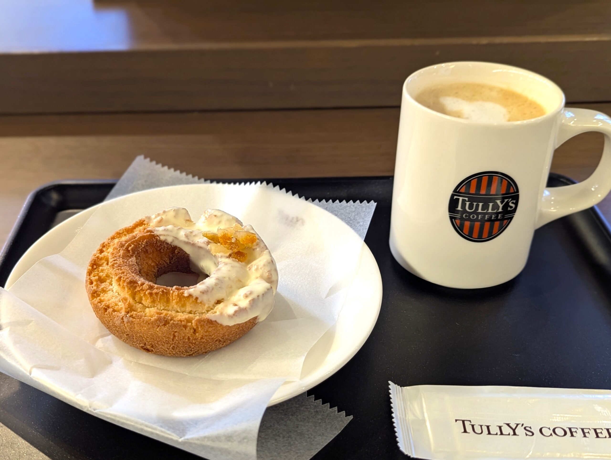 タリーズコーヒー、チーズケーキドーナツ (4)