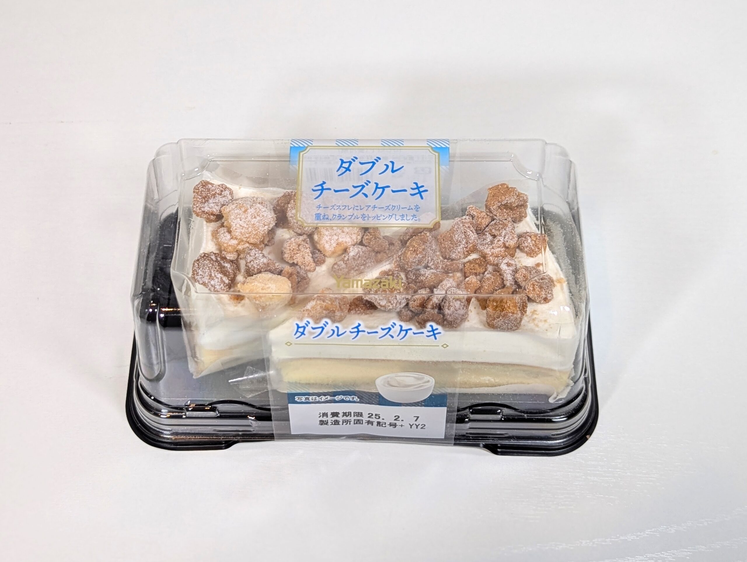 山崎製パン、ダブルチーズケーキ (1)