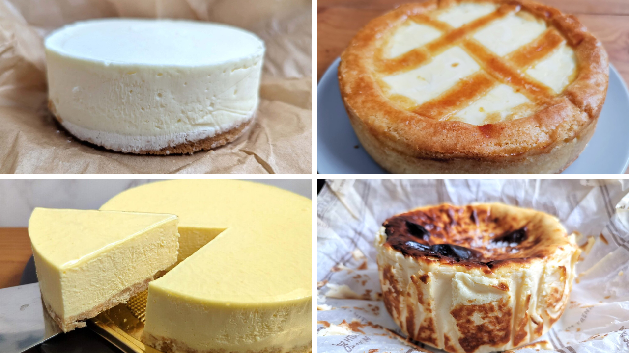 チーズケーキの種類