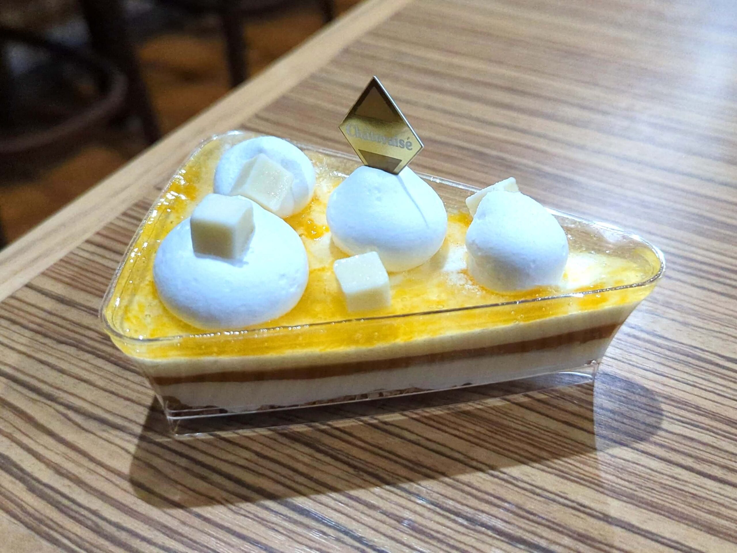 シャトレーゼ「北海道クリームチーズ使用　キャラメルチーズケーキ」 (5)