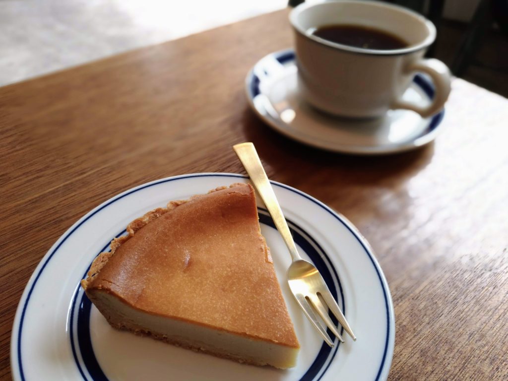 大森　パーチコーヒー（PERCH COFFEE）　チーズケーキ