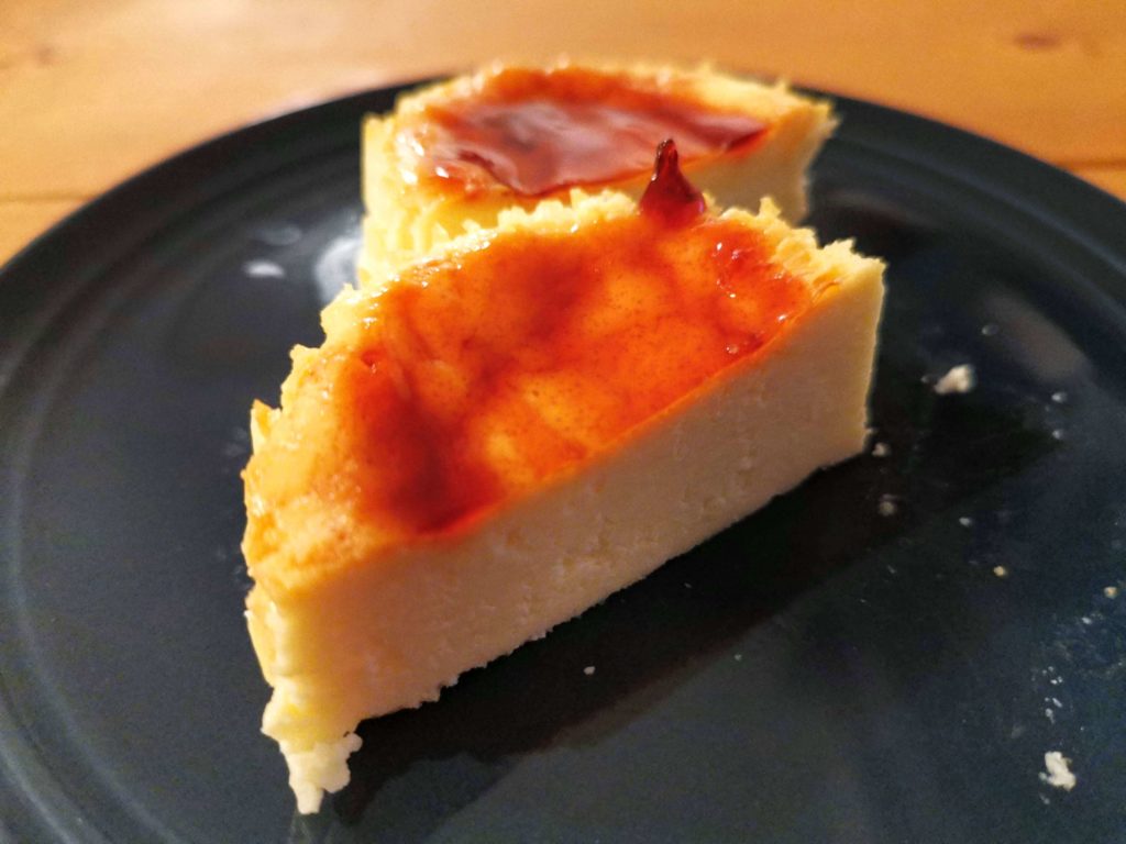 ミニストップ・ドンレミー　バスク風チーズケーキ