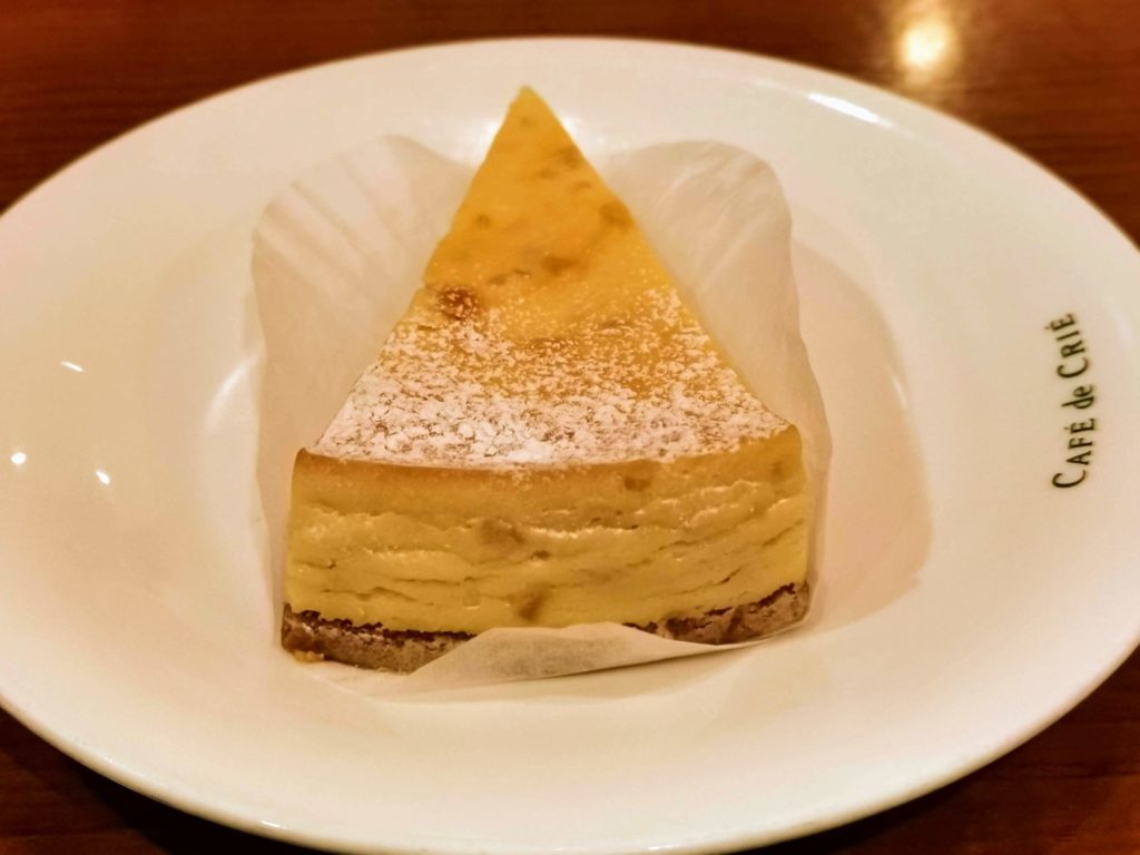 カフェ・ド・クリエ メイプルナッツベイクドチーズケーキ