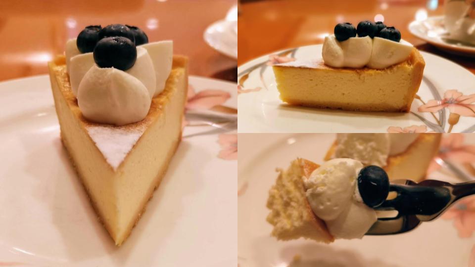 東京風月堂　ブルーベリーチーズケーキ