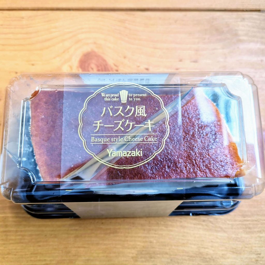 山崎製パン　バスク風チーズケーキの写真