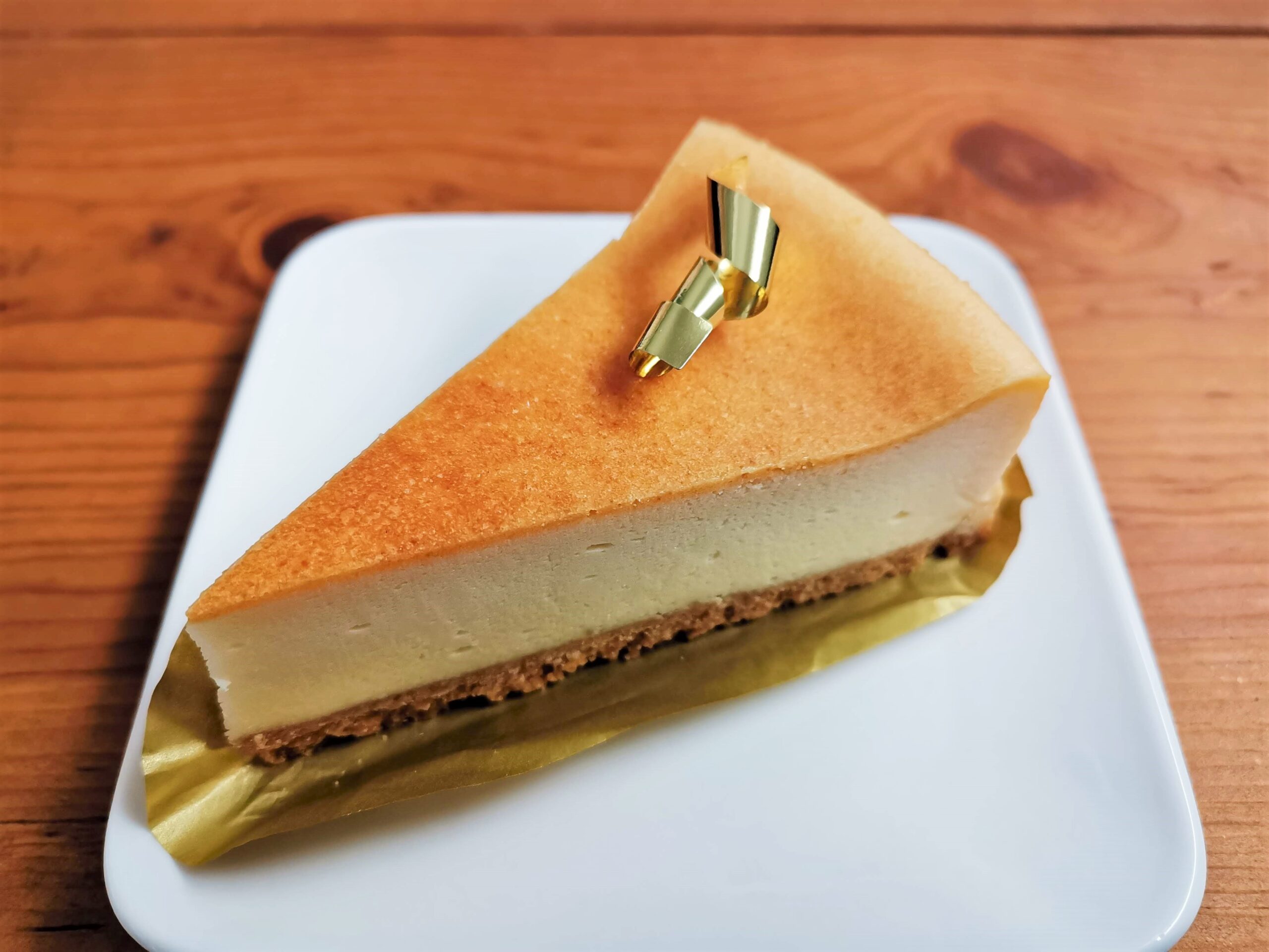 不二家のプレミアム濃厚ベイクドチーズケーキの写真 (4)