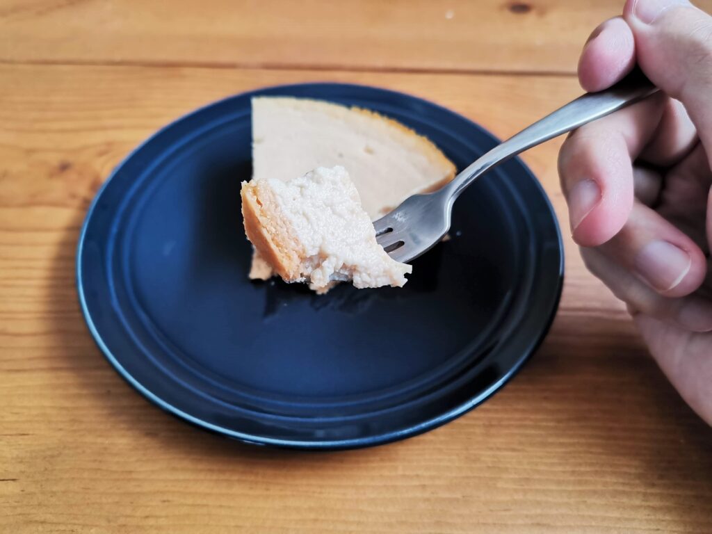 ピタゴラスイーツの豆腐のベイクドチーズケーキ(豆乳生まれのNYチーズケーキ)の写真
