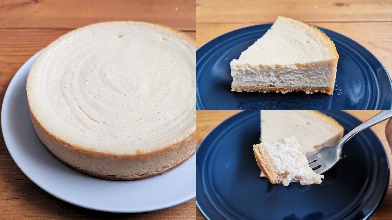 ピタゴラスイーツの豆腐のベイクドチーズケーキ(豆乳生まれのＮＹチーズケーキ)の写真