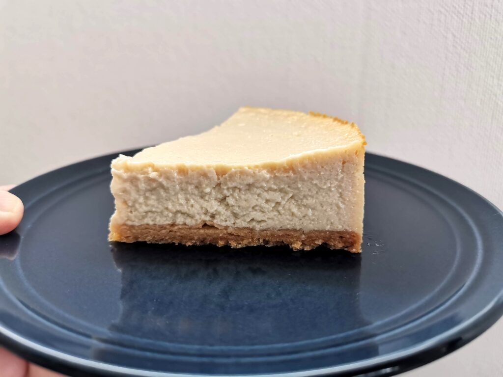 ピタゴラスイーツの豆腐のベイクドチーズケーキ(豆乳生まれのNYチーズケーキ)の写真