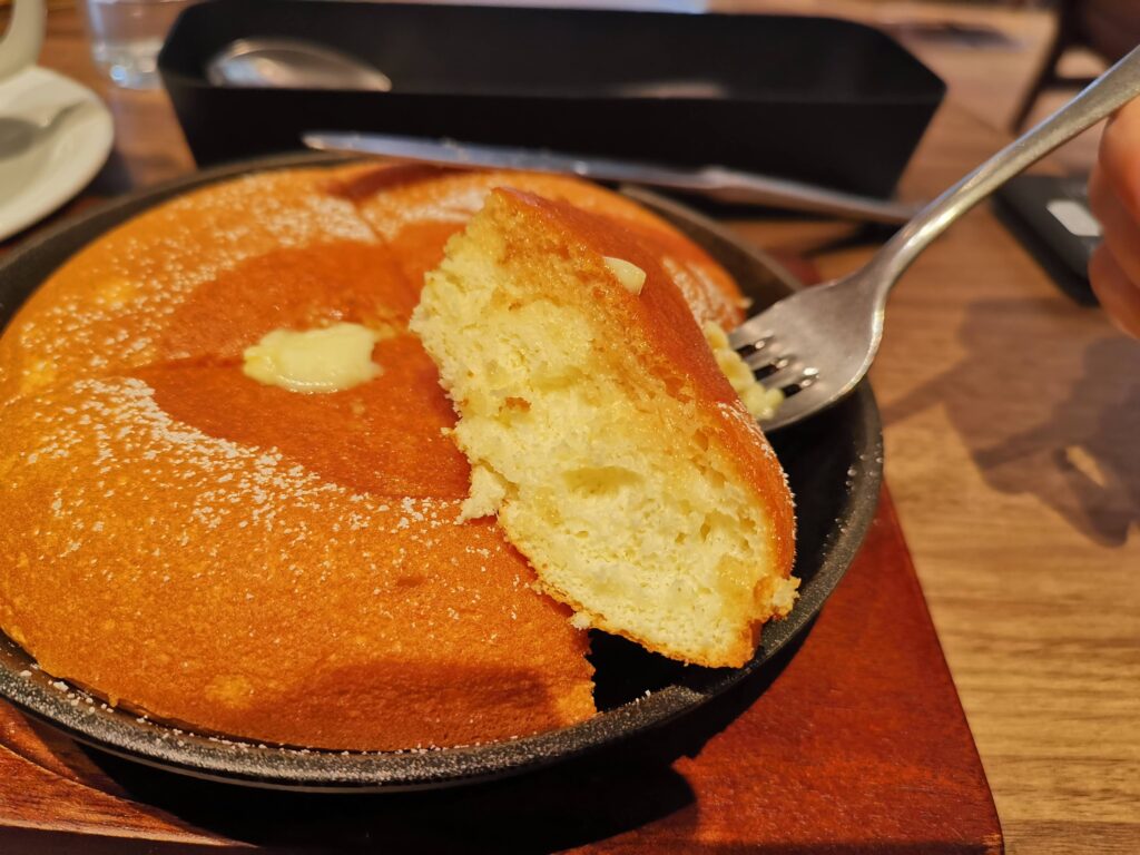 ドトール珈琲店のパンケーキの写真 (2)
