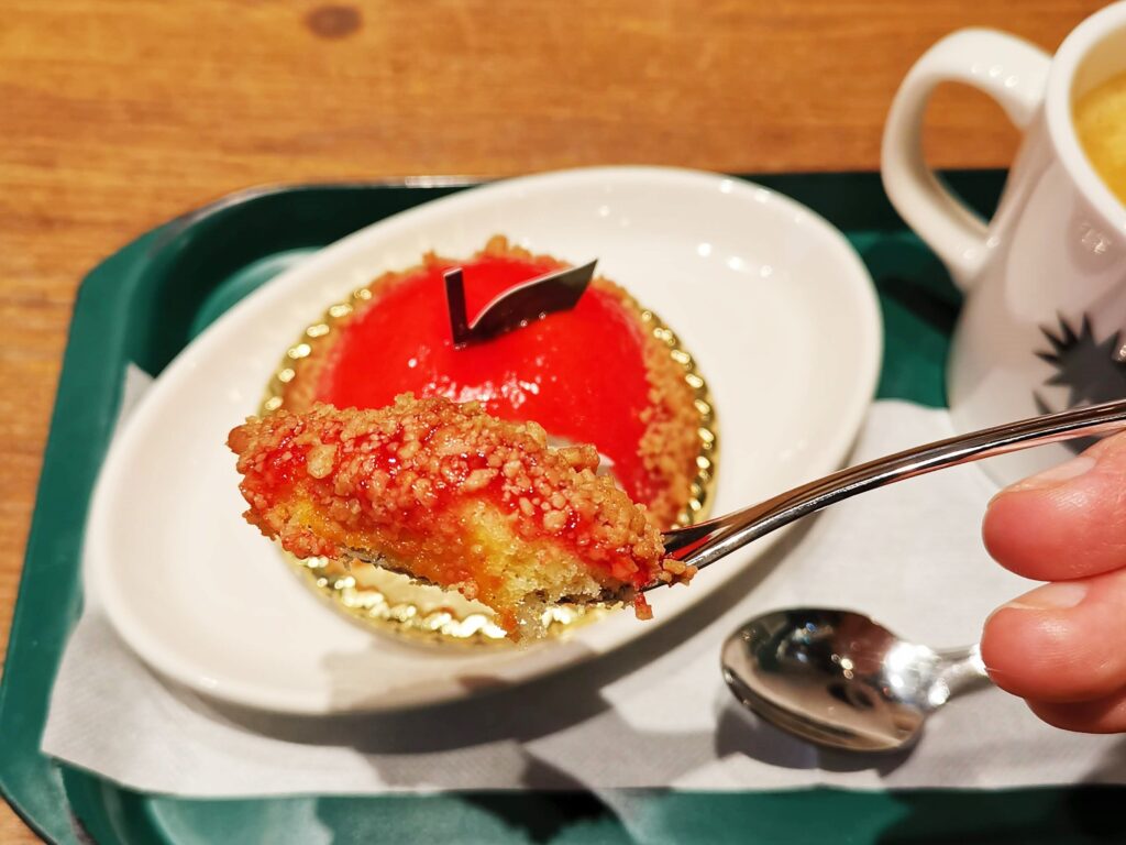 プロント「真っ赤なりんごレアチーズ」 (2)