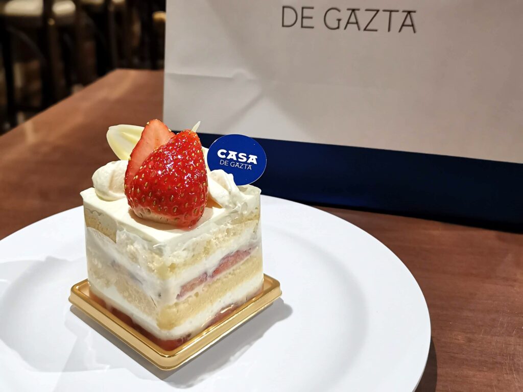 CASA DE GAZTA（カーサデガスタ）の苺のチーズショートケーキ (7)