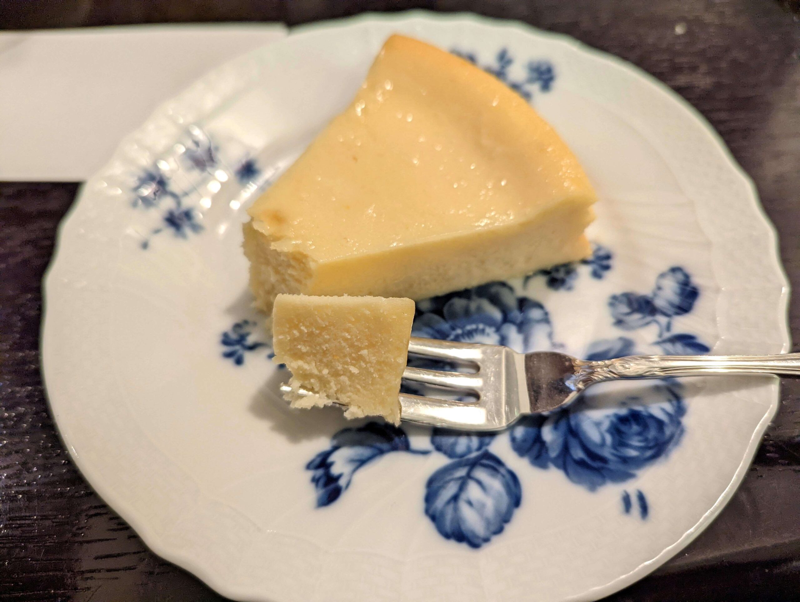 祇園・四条「フランソア喫茶室」のベイクドチーズケーキ (4)