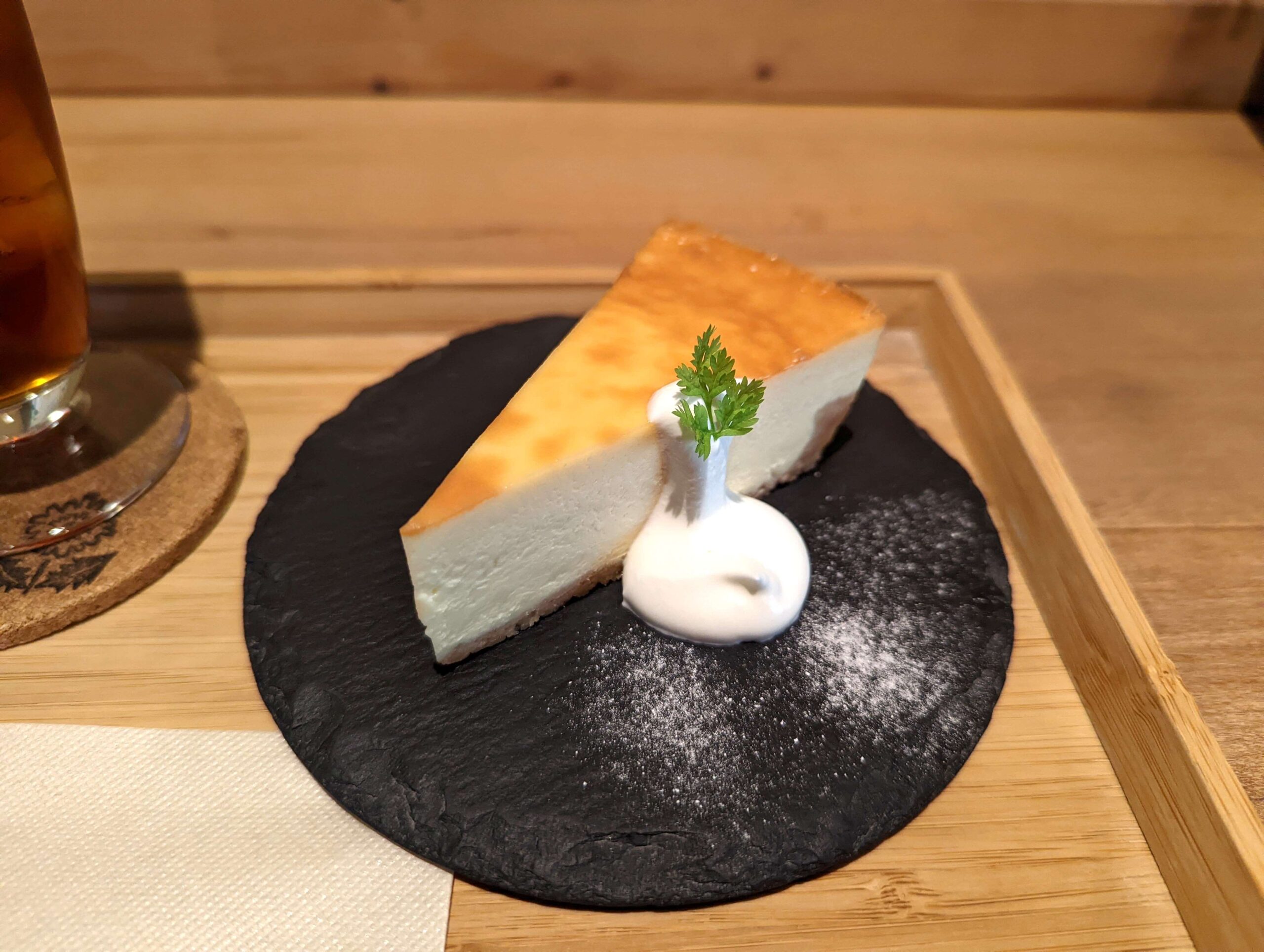 茗荷谷・cafe＆factory Paluke(パルケ)のチーズケーキ（プレーン） (4)