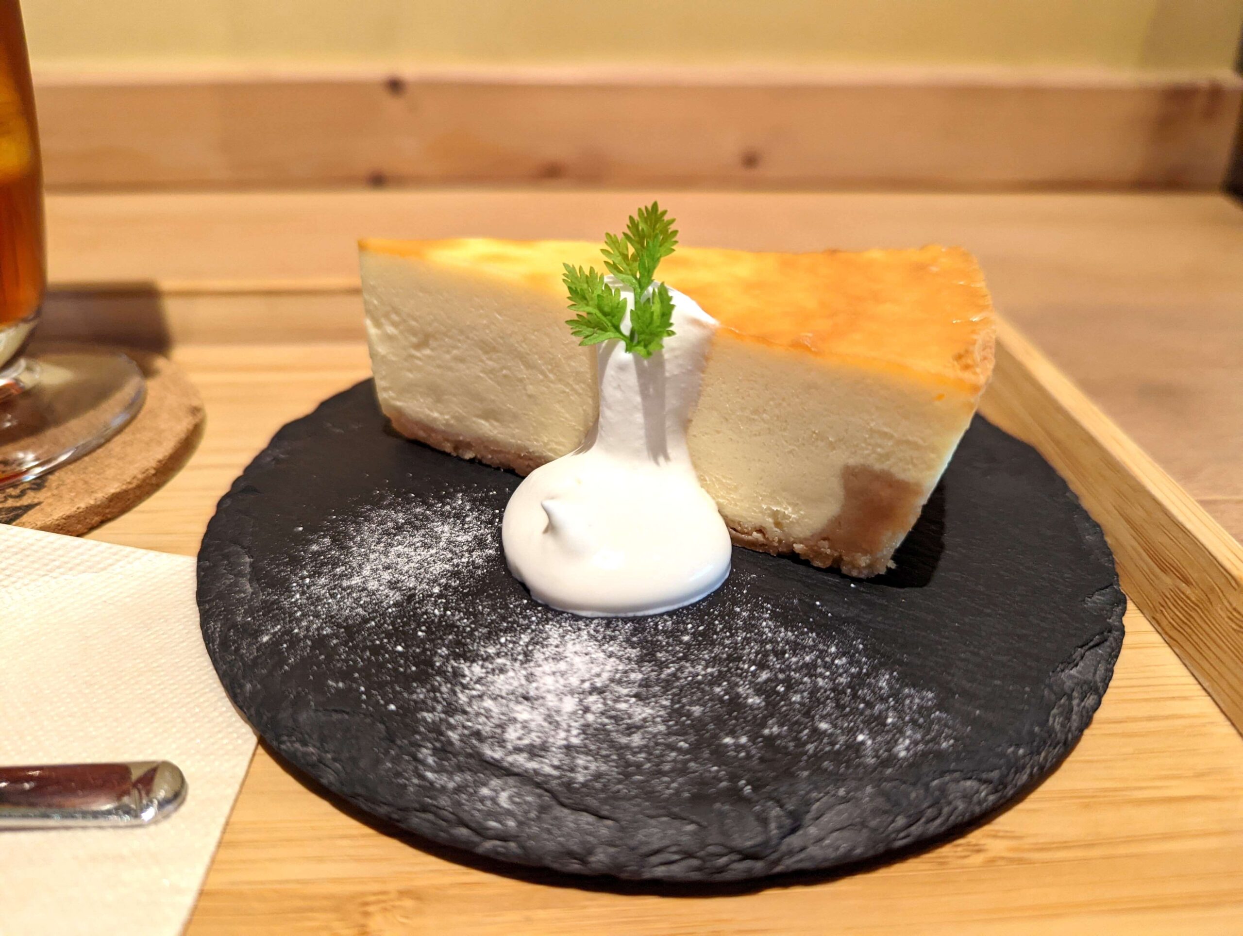 茗荷谷・cafe＆factory Paluke(パルケ)のチーズケーキ（プレーン） (4)