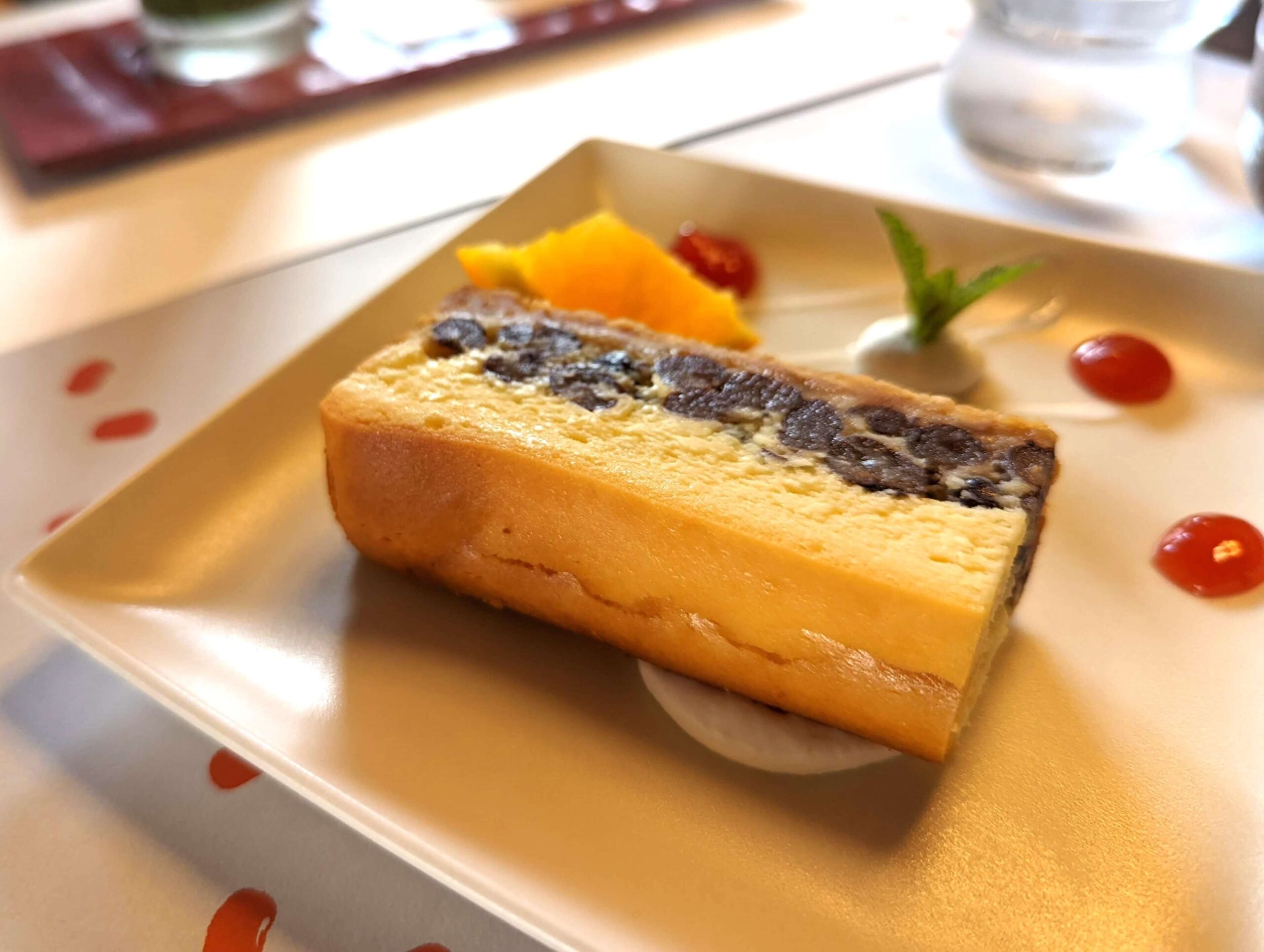 中田屋（東山茶屋街店）甘味処 和味のチーズケーキ (1)