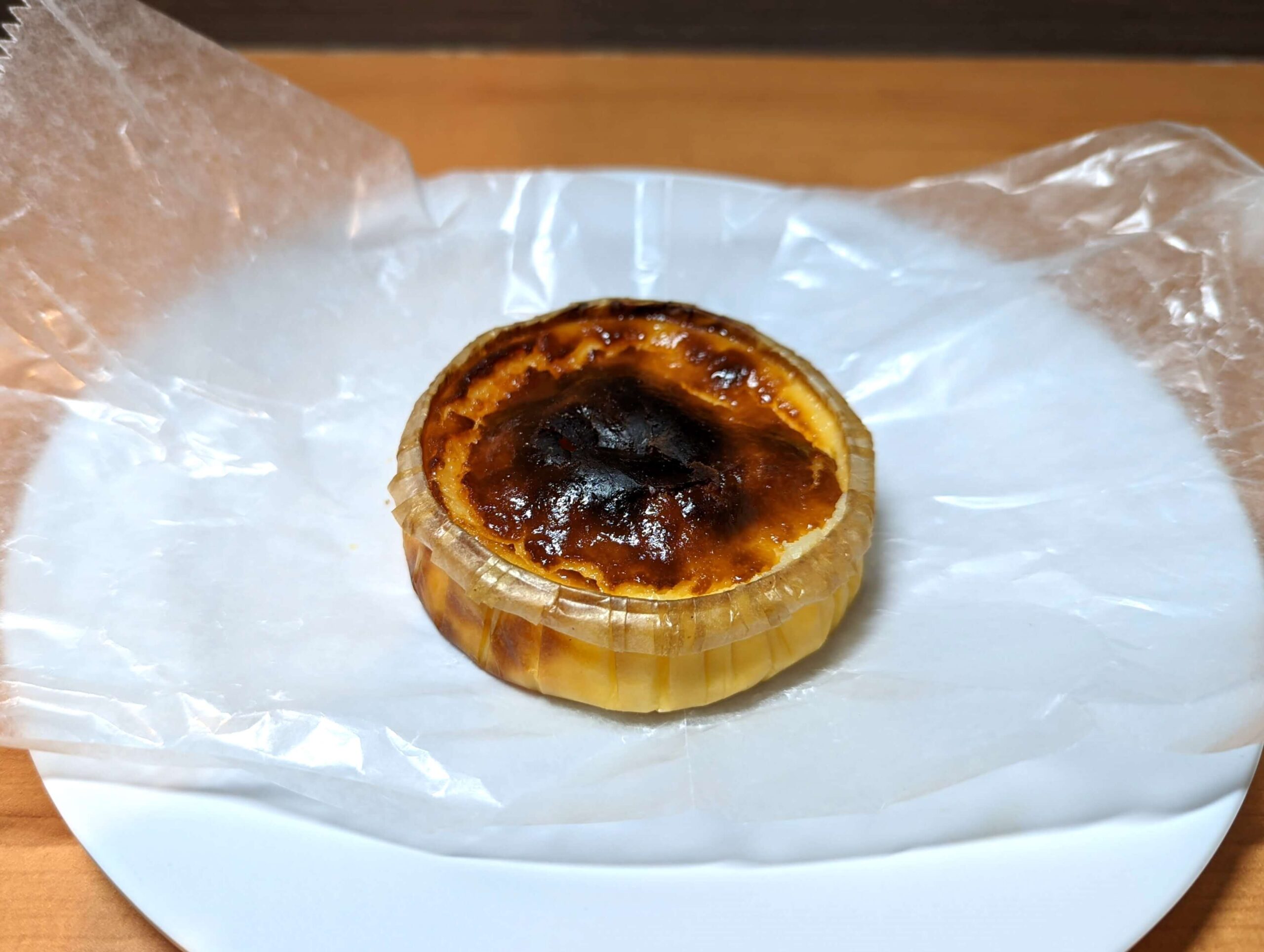 札幌ラネージュ（ラ・ネージュ）のバスク風チーズケーキ (2)