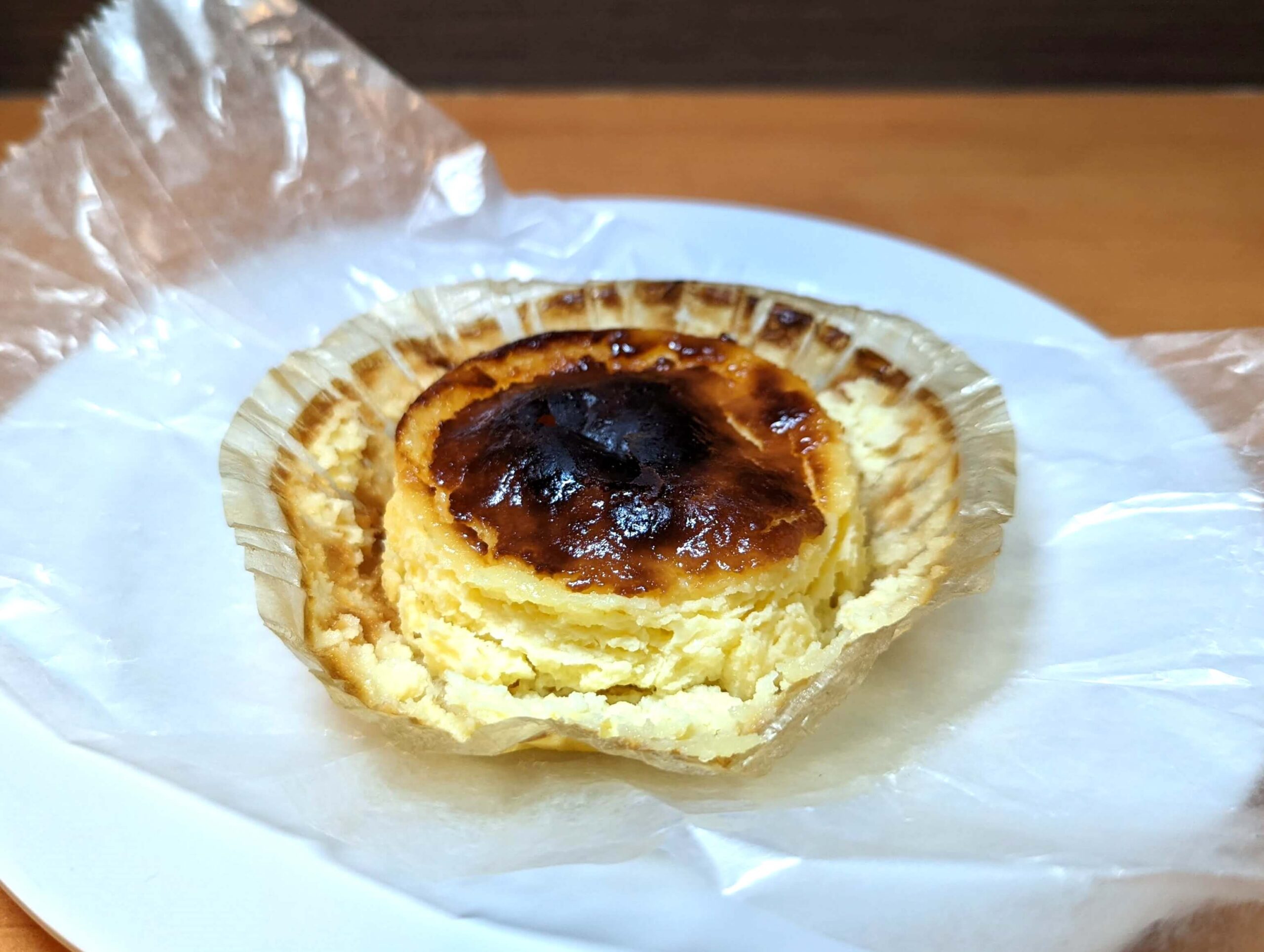 札幌ラネージュ（ラ・ネージュ）のバスク風チーズケーキ (2)