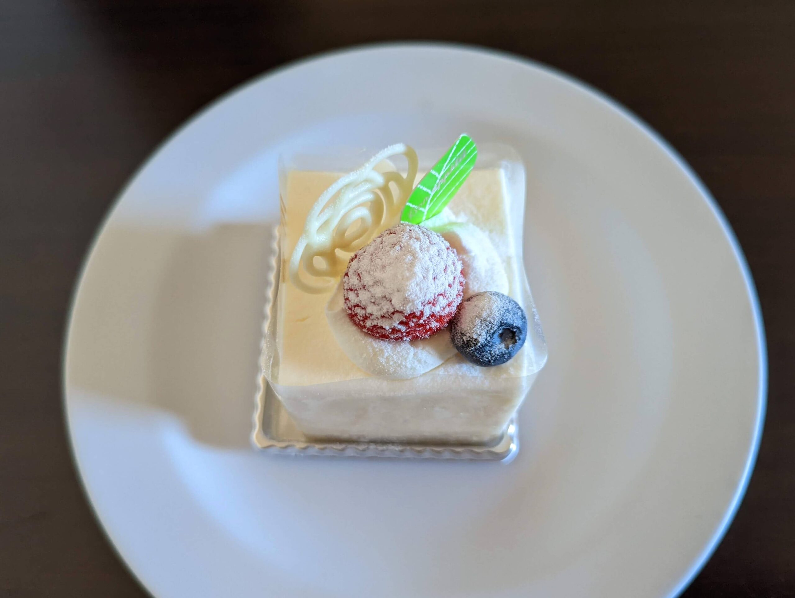 青森・弘前 シャロンのレアチーズケーキ (2)