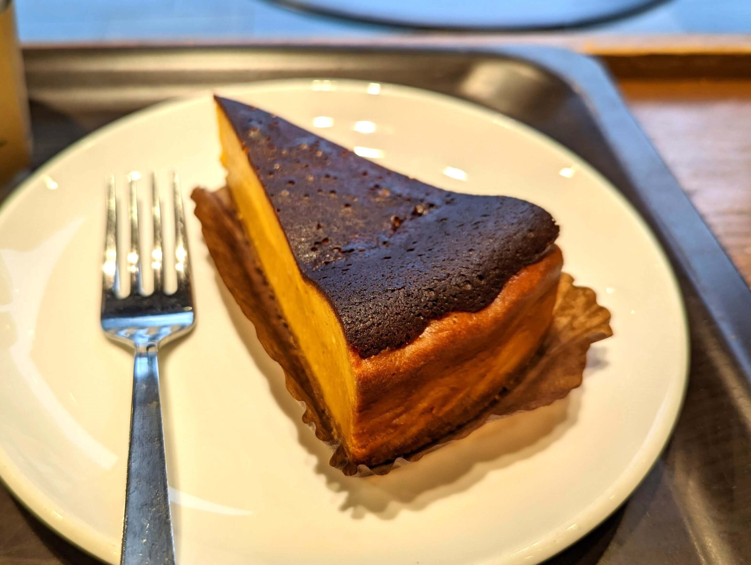 スターバックス「パンプキンのバスクチーズケーキ」 (3)
