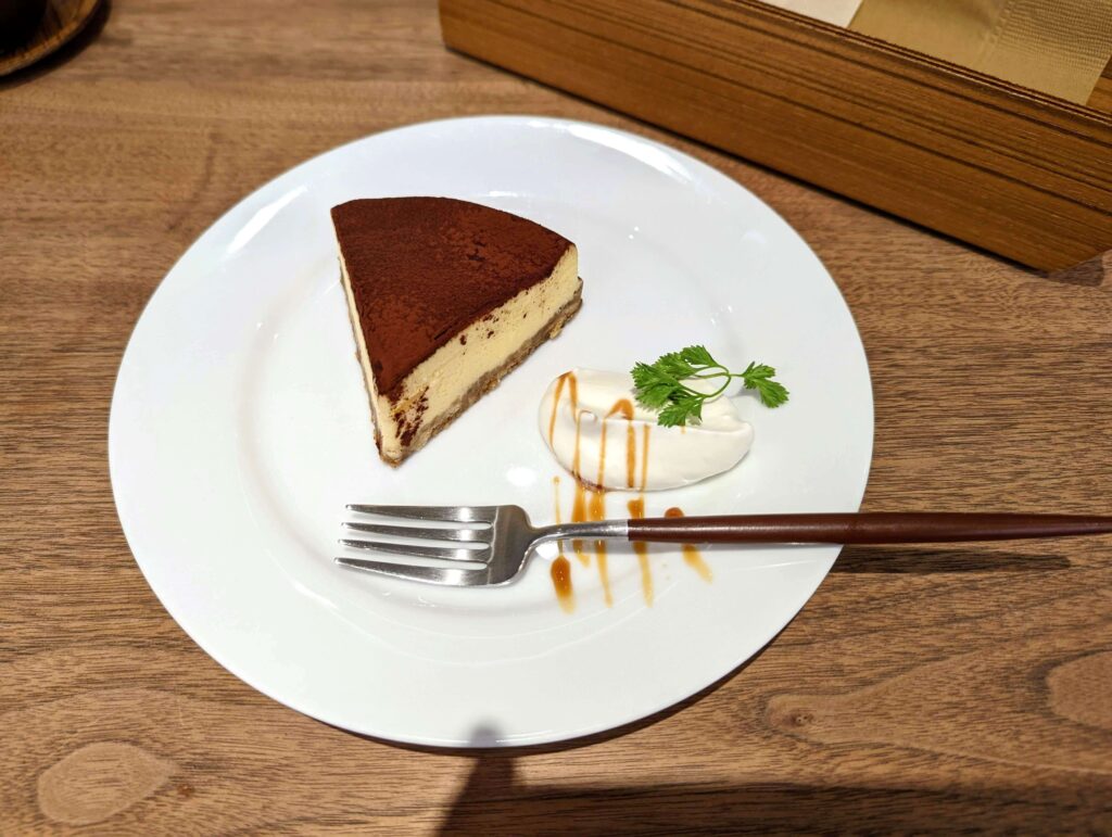 城下カフェ「ティラミス風チーズケーキ」 (7)