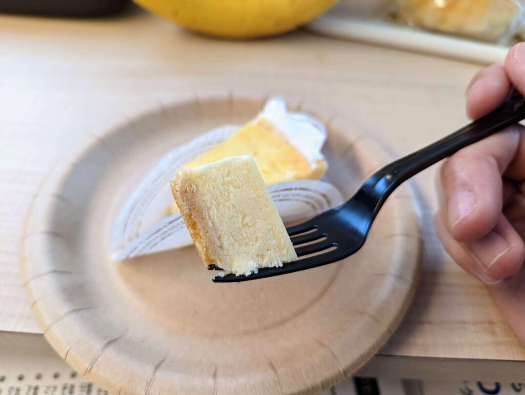 岡山「ケーキハウス・フクヤ（CAKEHOUSE FUKUYA）」のベイクドチーズ (1)