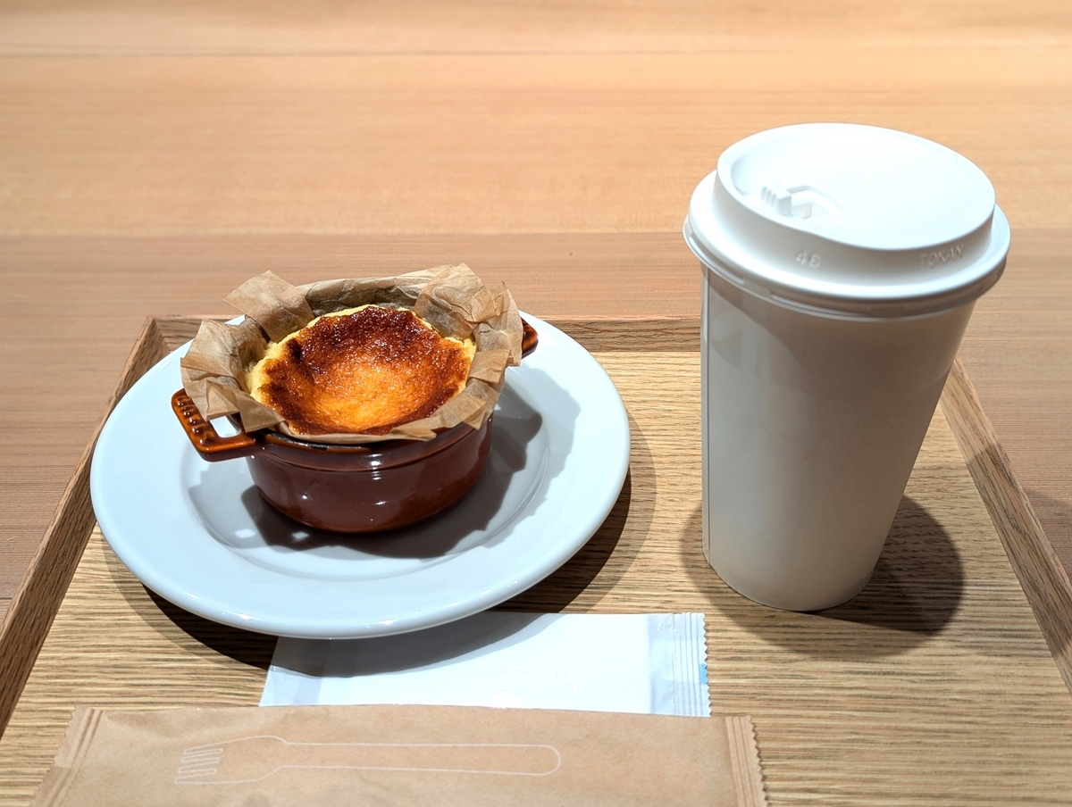 新宿【No.13cafe】のバスクチーズケーキを実食