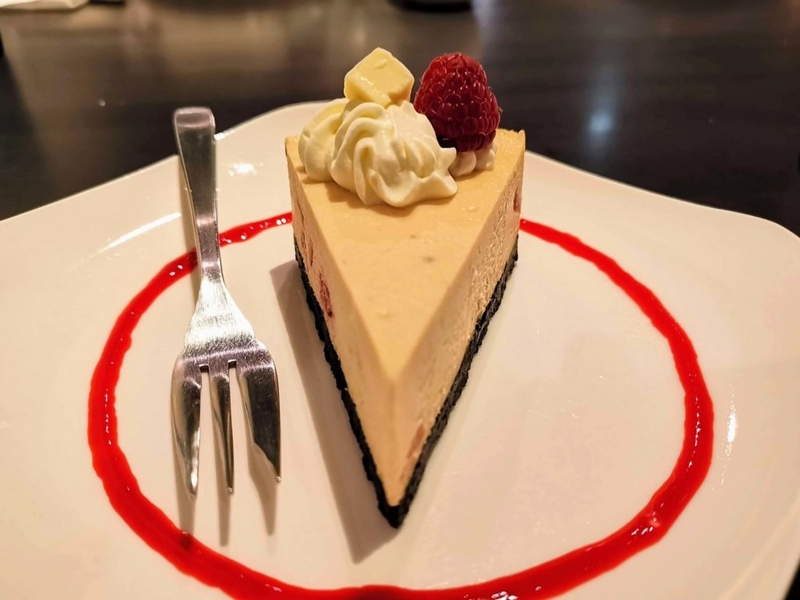 原宿　cafe de　武 (24)ホワイトチョコレアチーズケーキ