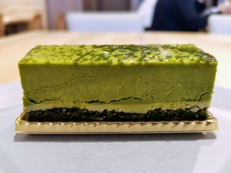 メゾンカイザー　抹茶のレアチーズケーキ (9)