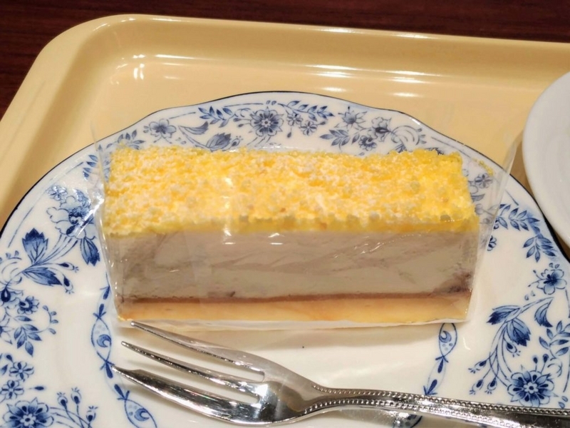 ドトール　2層のチーズケーキ　写真 (1)