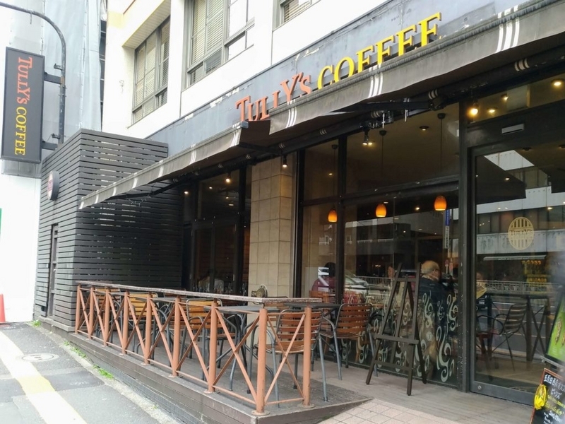 タリーズコーヒー　店舗外観画像