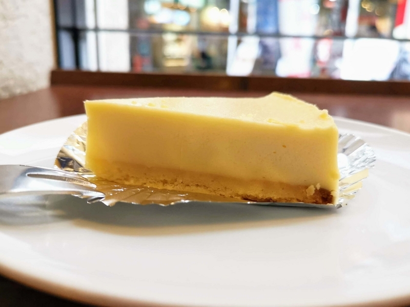 上島珈琲店　湯蒸チーズケーキ (1)