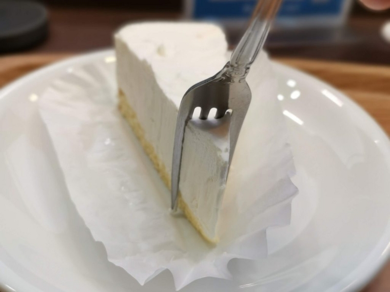 カフェレスト　レアチーズケーキ