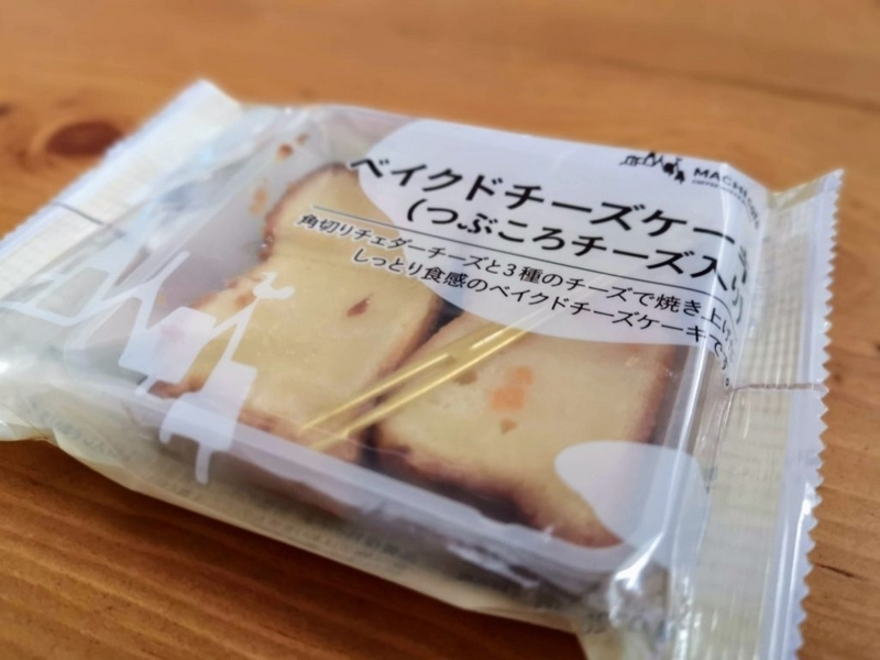 ローソン　コスモフーズ　ベイクドチーズケーキ（つぶころチーズ入り） (3)