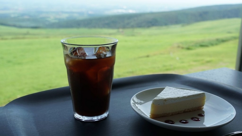 ナイタイ高原牧場ナイタイテラス　チーズケーキ