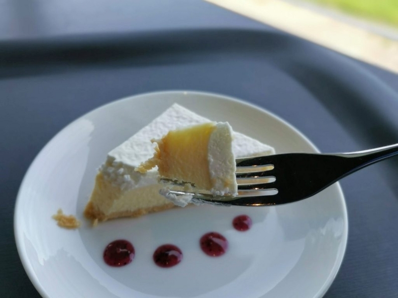 ナイタイ高原牧場ナイタイテラス　チーズケーキ