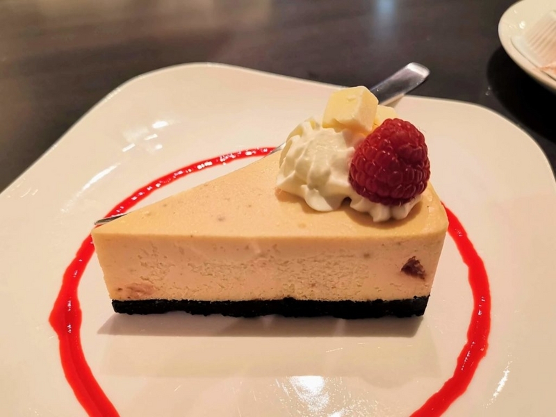 原宿　cafe de　武 (26)ホワイトチョコチーズケーキ