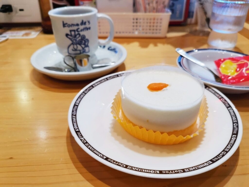 コメダ珈琲店の「口どけオレンジ」の写真 (2)