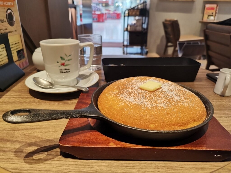 ドトール珈琲店のパンケーキの写真 (2)