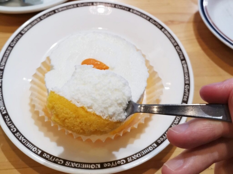 コメダ珈琲店の「口どけオレンジ」の写真 (11)