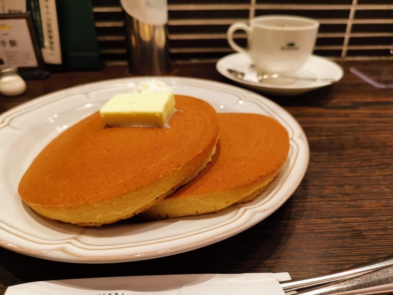 珈琲館のトラディショナルホットケーキ (4)