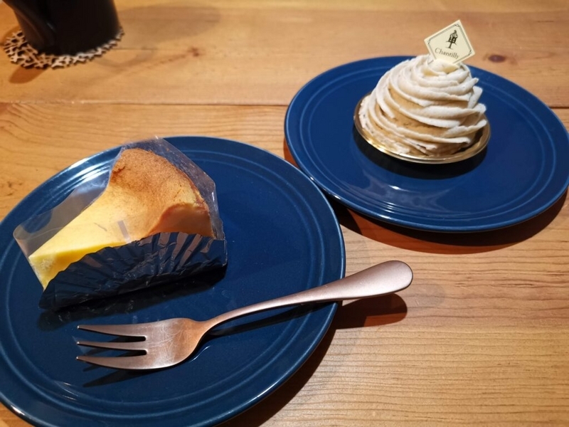 中村橋「Patisserie T Chantilly(Tシャンティイ) 」の和栗のモンブラン