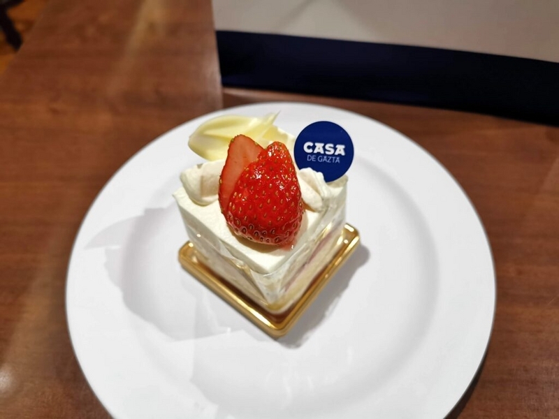 CASA DE GAZTA（カーサデガスタ）の苺のチーズショートケーキ (7)