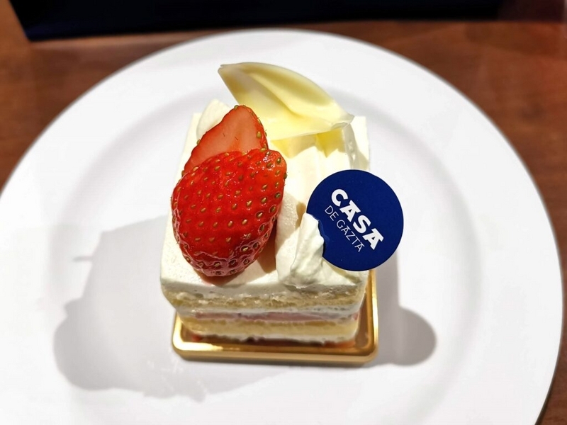 CASA DE GAZTA（カーサデガスタ）の苺のチーズショートケーキ (7)