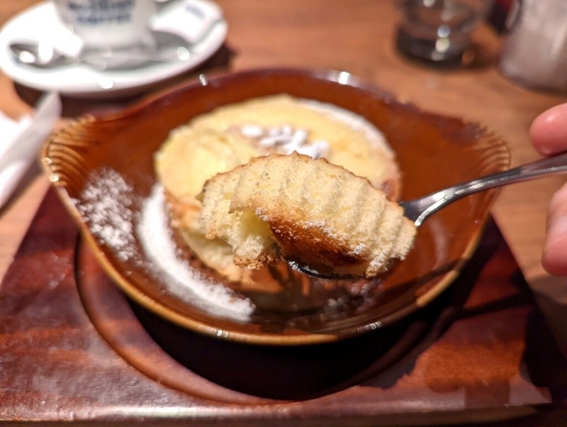 星乃珈琲店「ふわとろ焼きチーズケーキ」 (4)