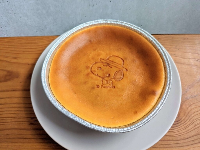 スヌーピー茶屋のプレミアムチーズケーキ　北海道メロン (5)