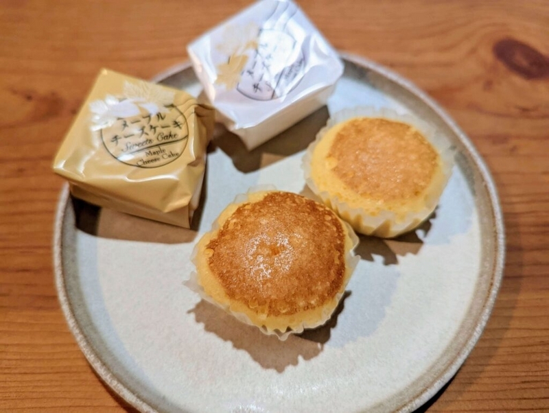 余市で見つけたメープルチーズケーキ (8)