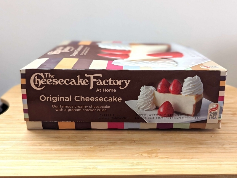 コストコ(COSTCO)のTHE CHEESECAKE FACTORY オリジナルチーズケーキ (4)